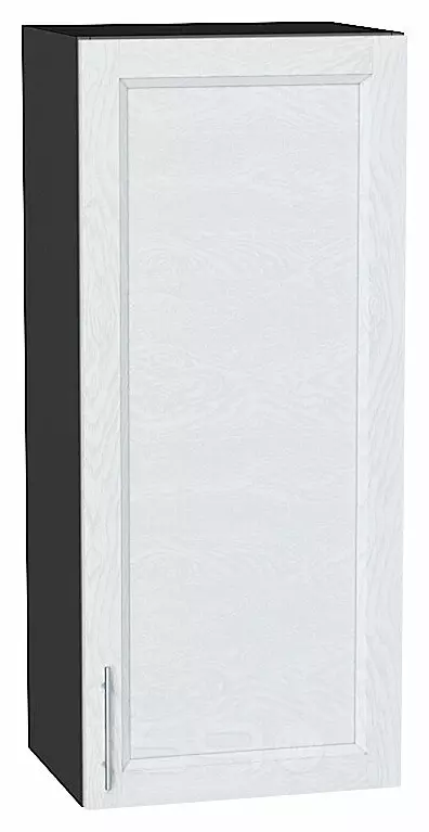 Шкаф верхний с 1-ой дверцей Сканди White Softwood Graphite
