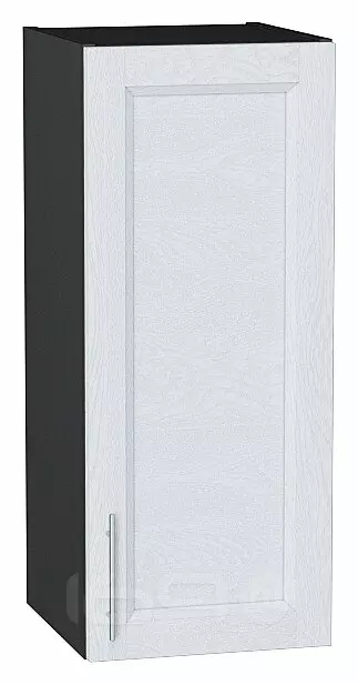 Шкаф верхний с 1-ой дверцей Сканди White Softwood Graphite