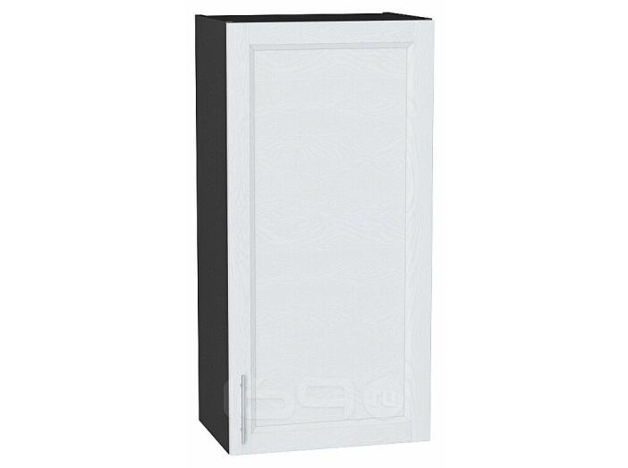 Шкаф верхний с 1-ой дверцей Сканди White Softwood Graphite