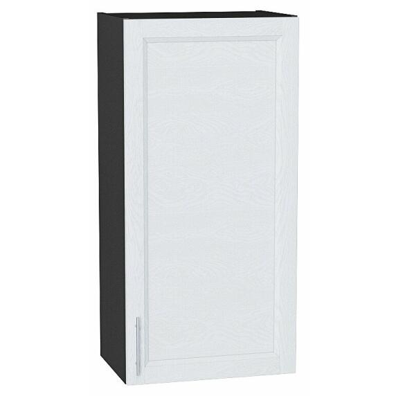 Шкаф верхний с 1-ой дверцей Сканди White Softwood Graphite