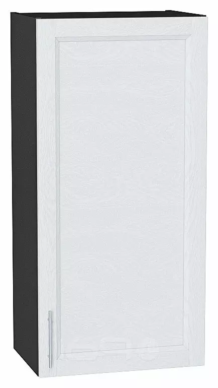 Шкаф верхний с 1-ой дверцей Сканди White Softwood Graphite