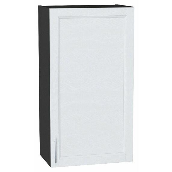 Шкаф верхний с 1-ой дверцей Сканди White Softwood Graphite