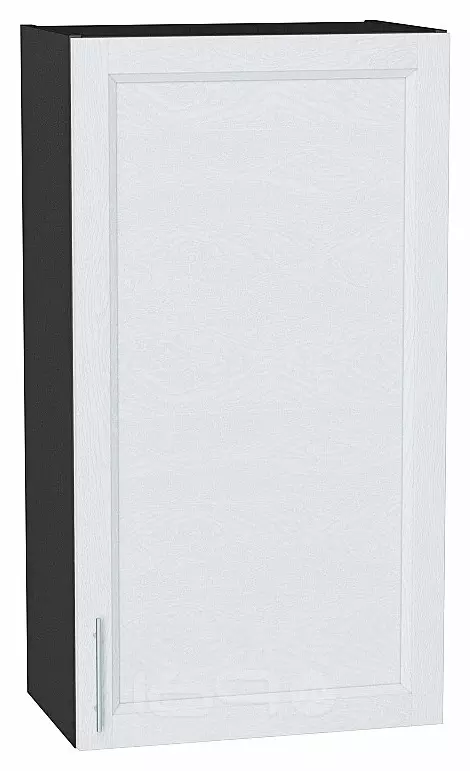 Шкаф верхний с 1-ой дверцей Сканди White Softwood Graphite
