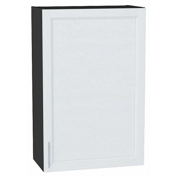 Шкаф верхний с 1-ой дверцей Сканди White Softwood Graphite