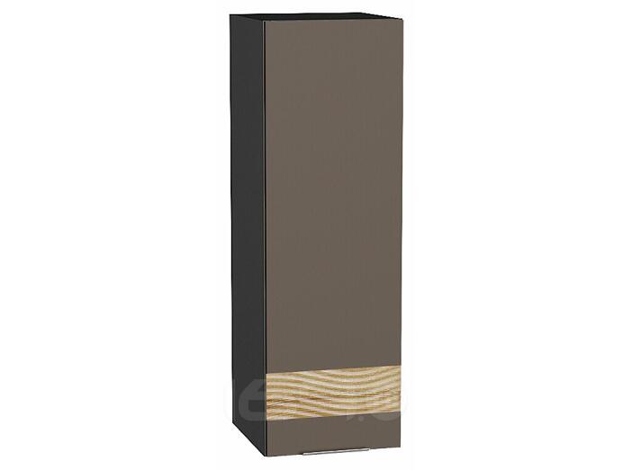 Шкаф верхний с 1-ой дверцей Терра DL Смоки Софт Graphite 920*300*318
