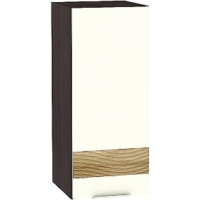 Шкаф верхний с 1-ой дверцей Терра DL В 309 Ваниль Софт-Венге