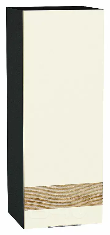 Шкаф верхний с 1-ой дверцей Терра DL Ваниль софт Graphite 920*350*318