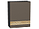 Шкаф верхний с 1-ой дверцей Терра DR Смоки Софт Graphite 716*600*318