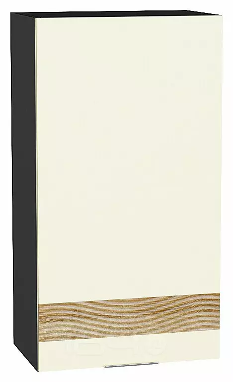 Шкаф верхний с 1-ой дверцей Терра DR Ваниль софт Graphite 920*500*318