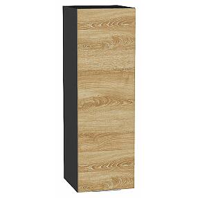 Шкаф верхний с 1-ой дверцей Терра Ель Карпатская Graphite 920*300*318