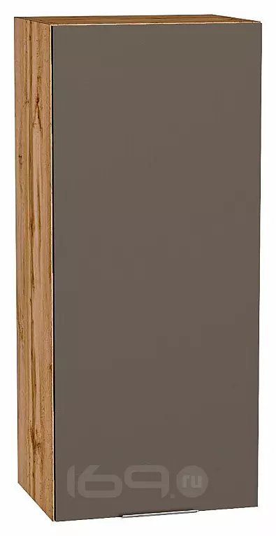 Шкаф верхний с 1-ой дверцей Терра Смоки Софт Дуб Вотан 920*400*318