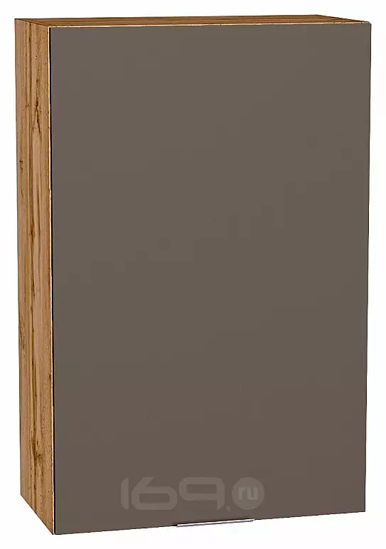 Шкаф верхний с 1-ой дверцей Терра Смоки Софт Дуб Вотан 920*600*318