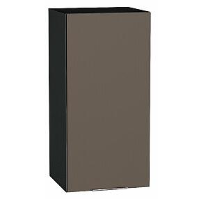 Шкаф верхний с 1-ой дверцей Терра Смоки Софт Graphite 716*350*318