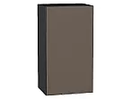 Шкаф верхний с 1-ой дверцей Терра Смоки Софт Graphite 716*400*318