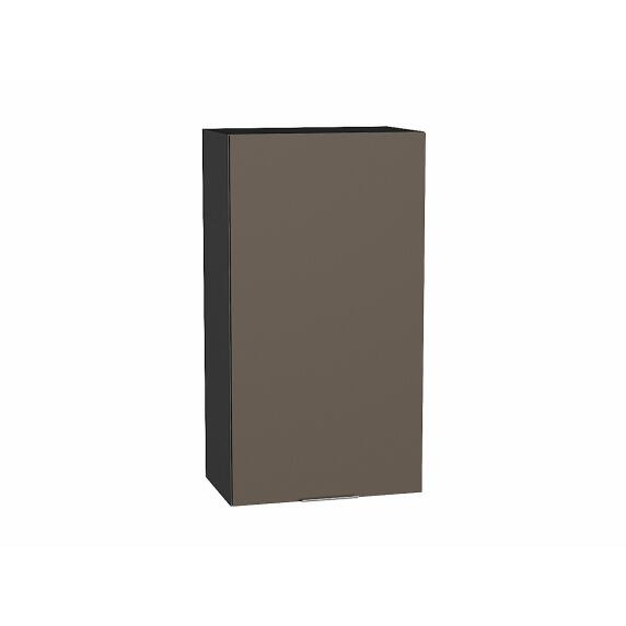 Шкаф верхний с 1-ой дверцей Терра Смоки Софт Graphite 920*500*318