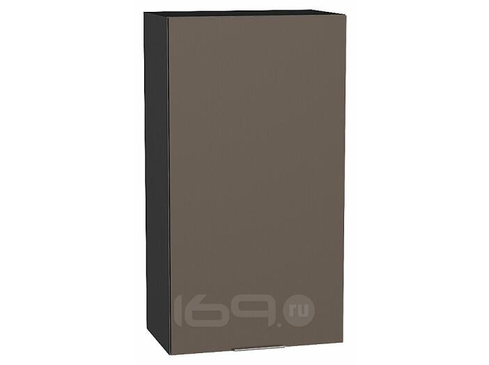Шкаф верхний с 1-ой дверцей Терра Смоки Софт Graphite 920*500*318