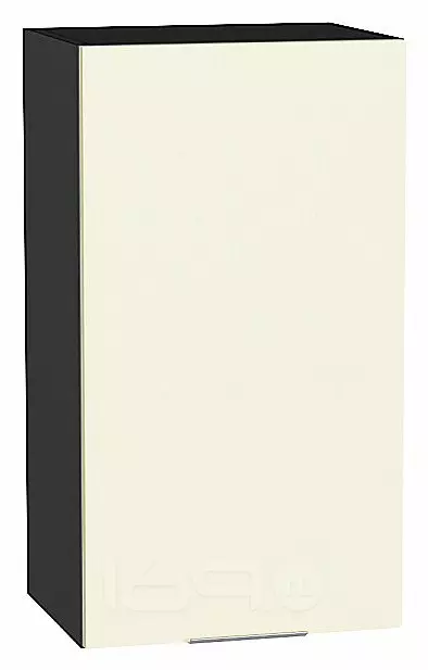 Шкаф верхний с 1-ой дверцей Терра Ваниль софт Graphite 716*400*318