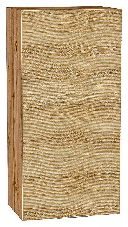 Шкаф верхний с 1-ой дверцей Терра W Ель Карпатская Дуб Вотан 920*450*318