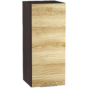 Шкаф верхний с 1-ой дверцей Терра W В 309 Ель Карпатская-Венге