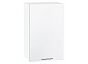 Шкаф верхний с 1-ой дверцей Валерия-М Белый глянец Белый 716*450*318