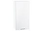 Шкаф верхний с 1-ой дверцей Валерия-М Белый глянец Белый 920*450*318