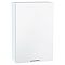 Шкаф верхний с 1-ой дверцей Валерия-М Белый глянец Белый 920*600*318
