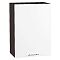 Шкаф верхний с 1-ой дверцей Валерия-М Белый глянец Graphite