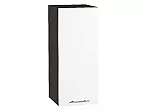 Шкаф верхний с 1-ой дверцей Валерия-М Белый глянец Graphite 920*300*318