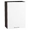 Шкаф верхний с 1-ой дверцей Валерия-М Белый глянец Graphite