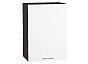 Шкаф верхний с 1-ой дверцей Валерия-М Белый глянец Graphite 716*500*318