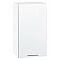 Шкаф верхний с 1-ой дверцей Валерия-М Белый металлик Белый 716*400*318