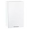 Шкаф верхний с 1-ой дверцей Валерия-М Белый металлик Белый 716*450*318