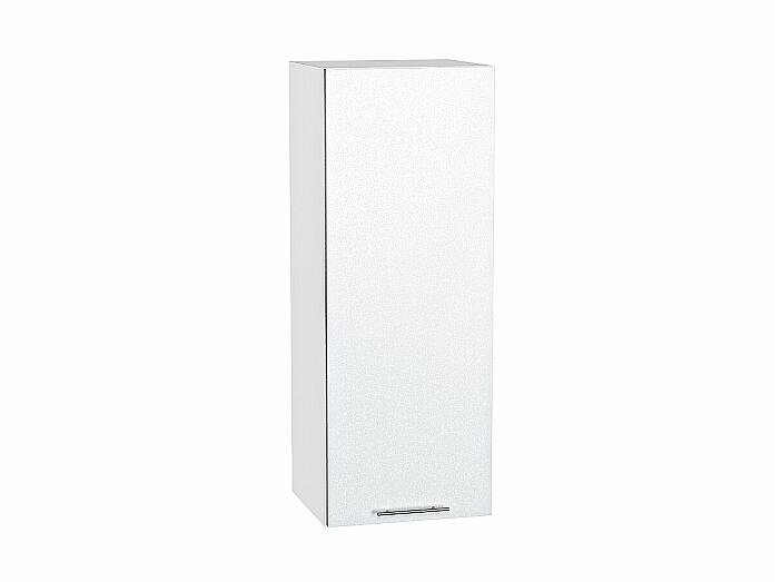 Шкаф верхний с 1-ой дверцей Валерия-М Белый металлик Белый 920*350*318