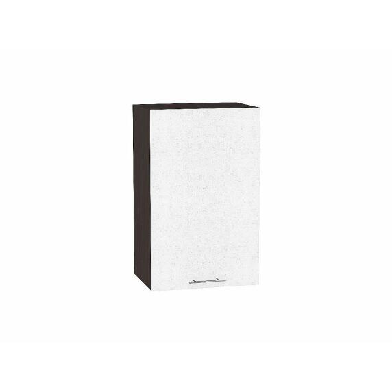 Шкаф верхний с 1-ой дверцей Валерия-М Белый металлик Graphite