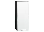 Шкаф верхний с 1-ой дверцей Валерия-М Белый металлик Graphite 920*350*318