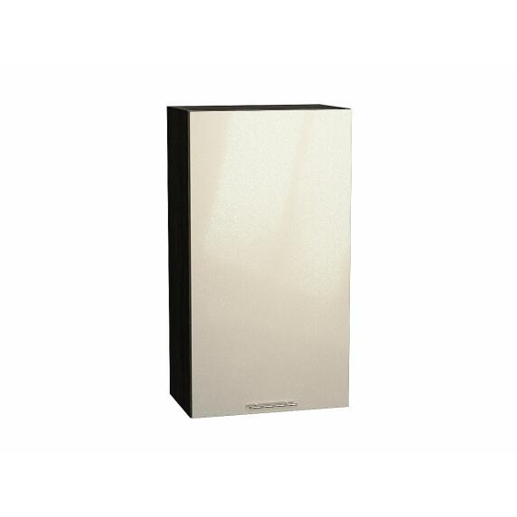 Шкаф верхний с 1-ой дверцей Валерия-М Бежевый металлик Graphite 920*500*318