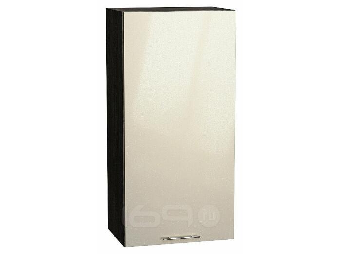 Шкаф верхний с 1-ой дверцей Валерия-М Бежевый металлик Graphite 920*450*318