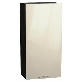 Шкаф верхний с 1-ой дверцей Валерия-М Бежевый металлик Graphite 920*450*318