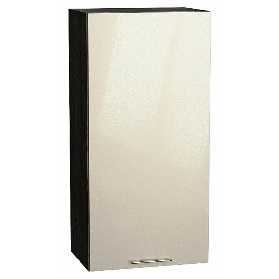 Шкаф верхний с 1-ой дверцей Валерия-М Бежевый металлик Graphite 920*450*318