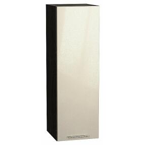 Шкаф верхний с 1-ой дверцей Валерия-М Бежевый металлик Graphite 920*300*318