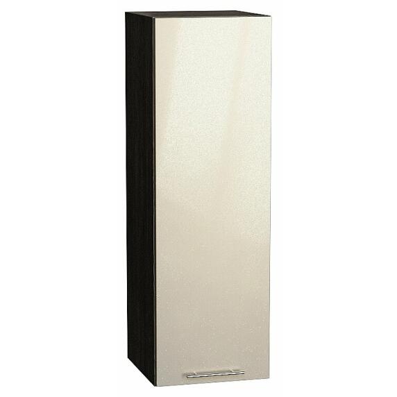 Шкаф верхний с 1-ой дверцей Валерия-М Бежевый металлик Graphite 920*300*318