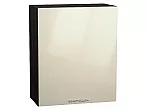 Шкаф верхний с 1-ой дверцей Валерия-М Бежевый металлик Graphite 716*600*318