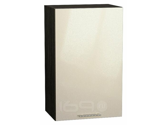 Шкаф верхний с 1-ой дверцей Валерия-М Бежевый металлик Graphite 716*450*318