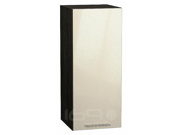 Шкаф верхний с 1-ой дверцей Валерия-М Бежевый металлик Graphite 716*300*318