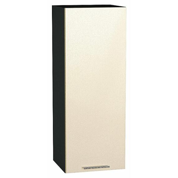 Шкаф верхний с 1-ой дверцей Валерия-М Бежевый металлик Graphite 920*350*318