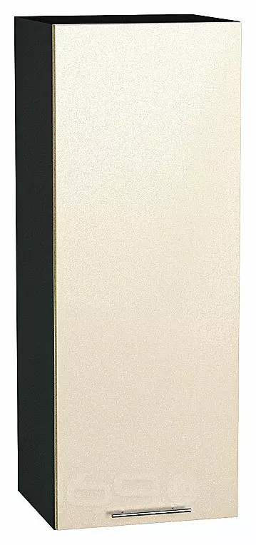 Шкаф верхний с 1-ой дверцей Валерия-М Бежевый металлик Graphite 920*350*318