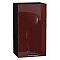 Шкаф верхний с 1-ой дверцей Валерия-М Гранатовый металлик Graphite