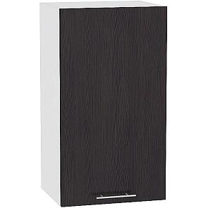 Шкаф верхний с 1-ой дверцей Валерия-М В 409 Венге-Белый