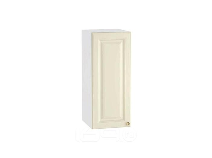 Шкаф верхний с 1-ой дверцей Версаль В 300 Ваниль Софт-Белый