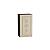 Шкаф верхний с 1-ой дверцей Версаль В 400 Латте Софт-Венге